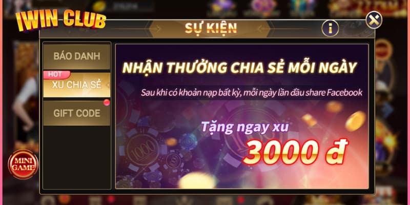 Giới thiệu cho gamers khuyến mãi tại IWIN